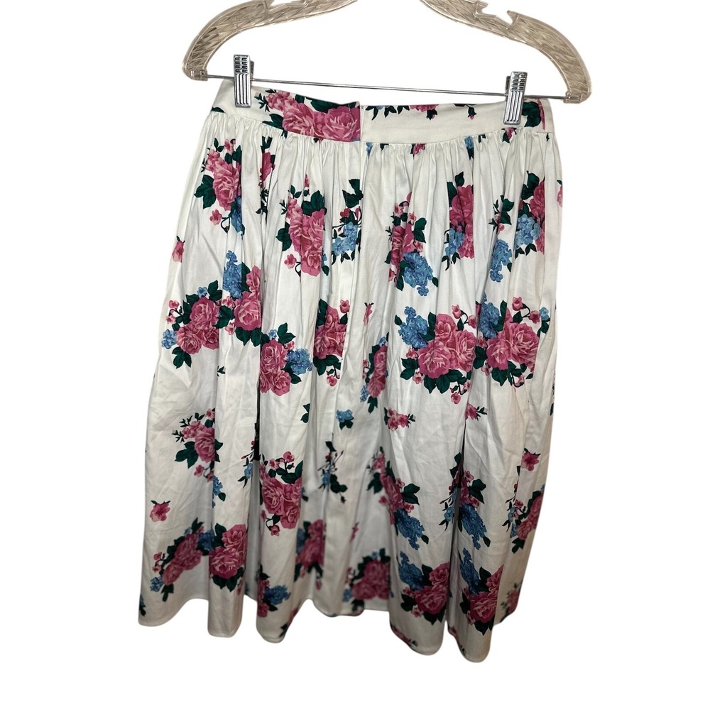 NWT Collectif Vintage-Style Floral Skirt | Size M - Picture 3 of 11